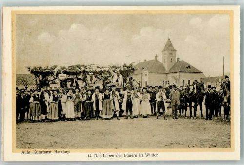 Bela Crkva !)!" Karneval Das Leben des Bauern im Winter