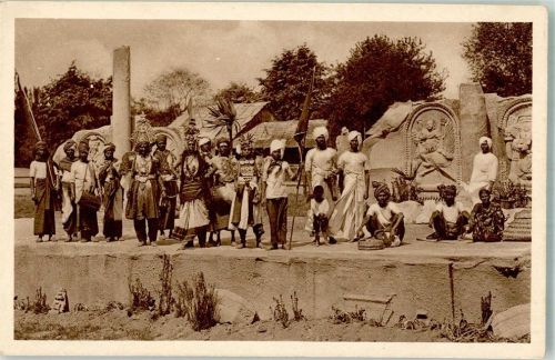 W2000 Stellingen Völkerschau Indien Zoo 1926