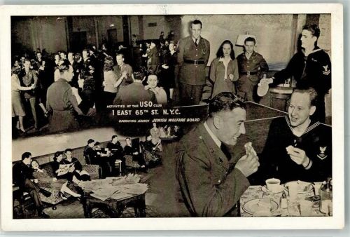 New York City U.S.O. Club Jewish Welfare Board Operating Agency 1 East 65th Street