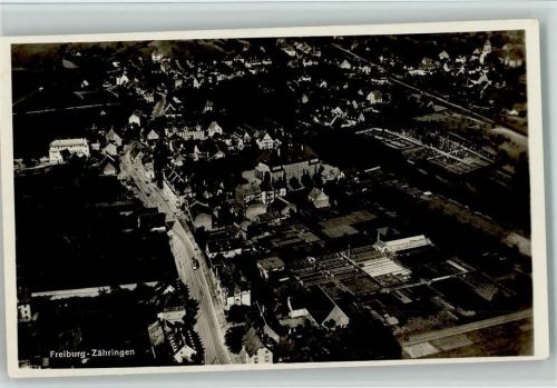 Zähringen 1931 Fliegeraufnahme - Verlag Brunner