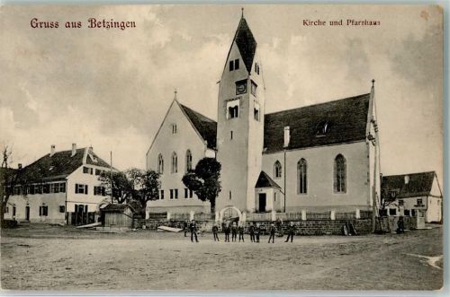 Betzingen Kirche Pfarrhaus