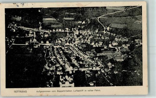 Tettnang 1912 Zeppelinaufnahme