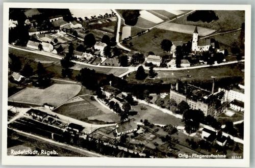 Merzdorf 1938 Fliegeraufnahme Strähle Rudelstadt