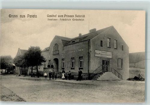 Paretz Gasthof Zum Prinzen Heinrich Bes. Friedrich Grünfeldt