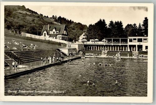 66663 W6640 Merzig - Städt. Schwimmbad Heilborn
