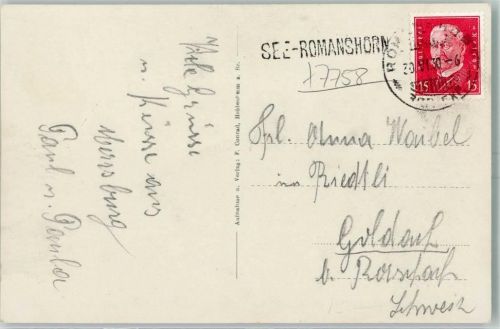 See-Romannshorn 20.6.1930