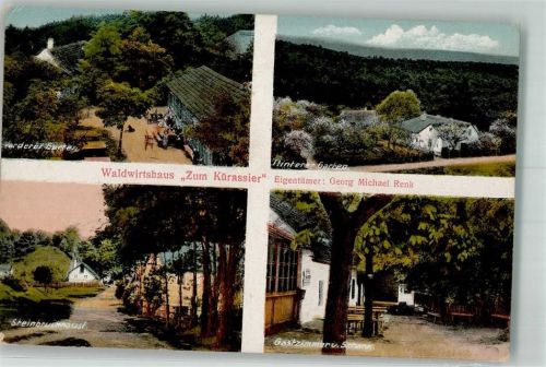 Bad Fischau 1924 Gasthaus Pension Zum Kürassier