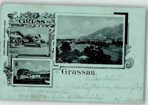 Grassau 1899 Kirche