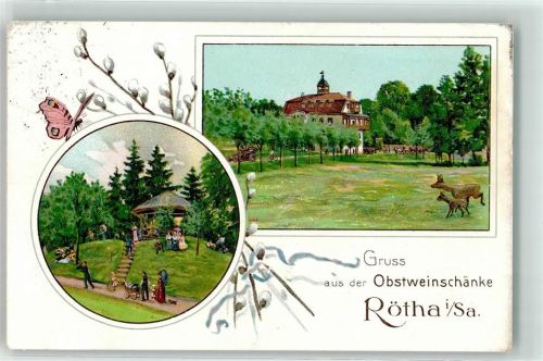 Rötha 1916 Obstweinschänke