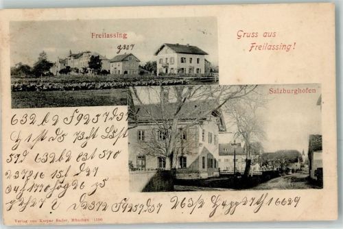 83395 W8228 Freilassing 1902 - Salzburghofen