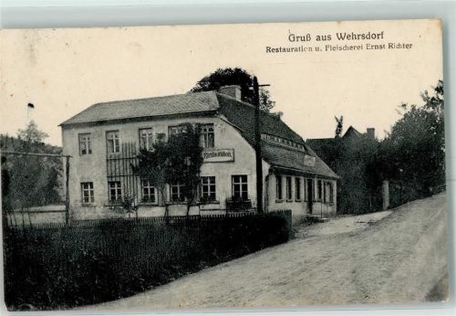Wehrsdorf Restauration und Fleischerei Ernst Richter
