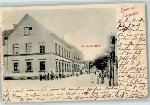 Lingenfeld 1901 Kirchenstraße