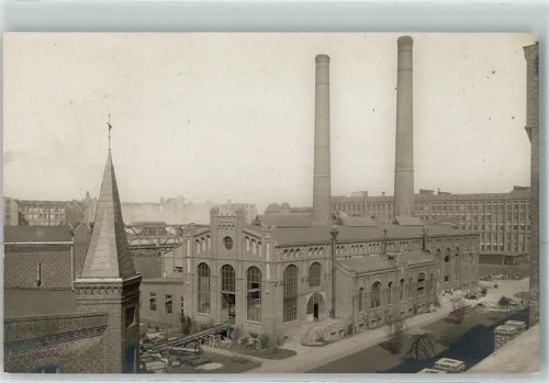 10115 W1000 Siemensstadt Privatfoto AK Siemens Schuckertwerke Nonnendamm Ort handschriftlich