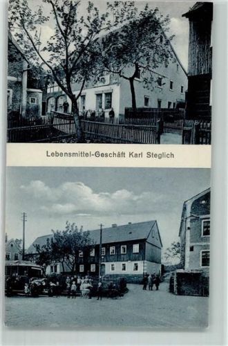 Hinterhermsdorf Lebensmitel-Geschäft Karl Steglich