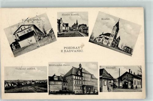 Trutnov Kolonie Trnkov Husuv kostel Kostel Mestanska skola Nadraz Radvanicei
