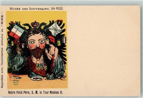 1900 Zar Nicolaus II Notre Petit Pere S.M. Zar Nikolaus II AK