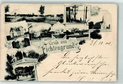 Oranienburg 1901 Fichtengrund