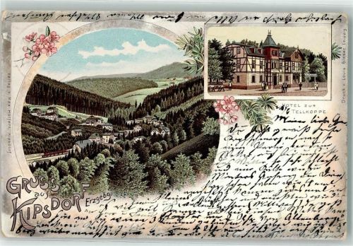 Kipsdorf 1900 Hotel zur Tellkoppe