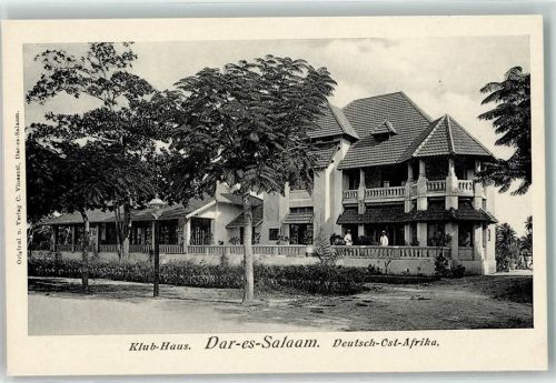 Daressalam Klub Haus Deutsch Ost Afrika