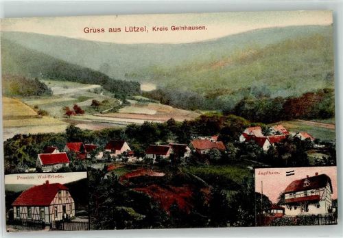 Lützel 1909 Pension Waldfriede Jagdhaus