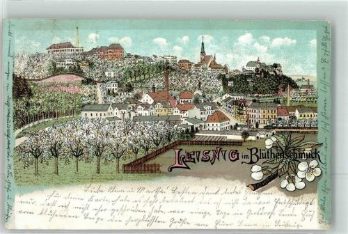Leisnig 1900 Baumblüte