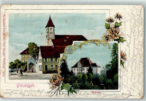 Schliengen 1905 Schloss