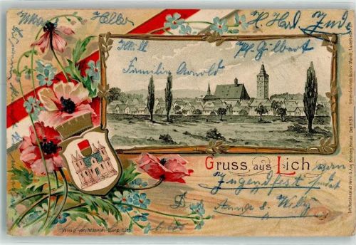 Lich 1902 Wappen Passepartout