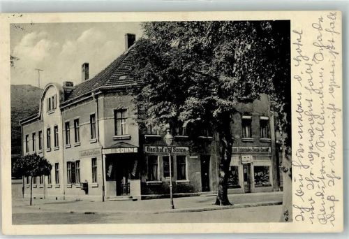 Wittenberge Gasthaus zur Sonne Briefkasten Adolf Hitlerstraße WK II
