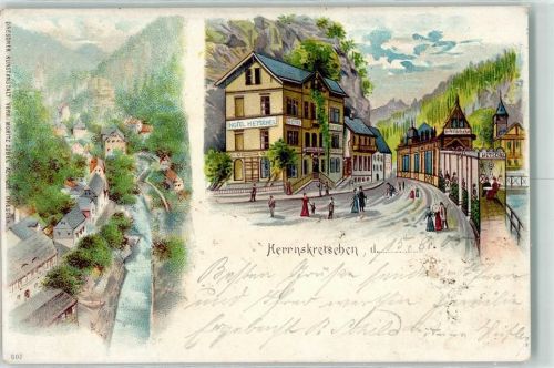 Hrensko 1900 Hotel Hetschel