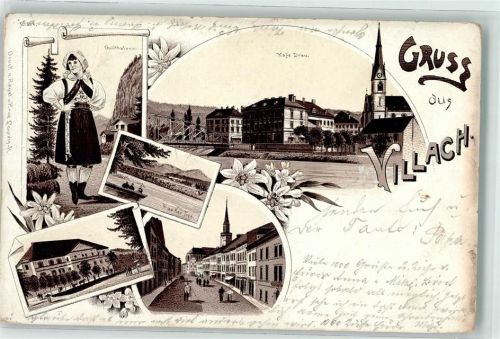 Villach-Innere Stadt 1897 Tracht Faaker See