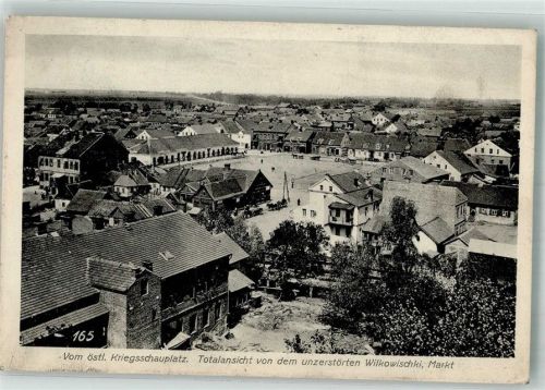 Marijampole Mariampol Foto AK WK I Östlicher Kriegsschauplatz Marktplatz Vilkaviškis