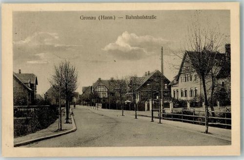 31028 W3212 Gronau Leine 1914 - Bahnhofstraße
