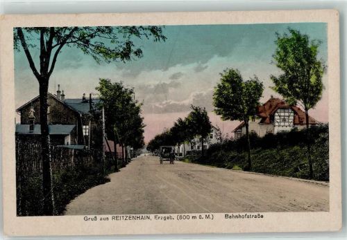 Reitzenhain 1920 Bahnhofstraße