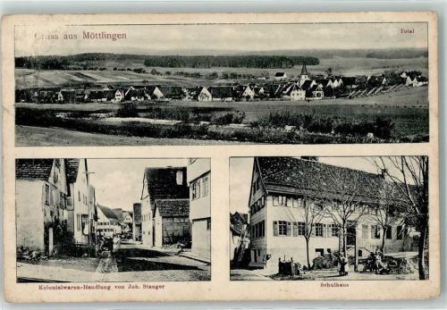 Möttlingen Schulhaus Kolonialwarenhandlung