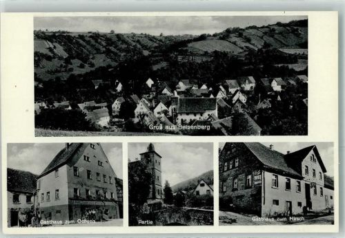 74653 W7118 Belsenberg - Gasthaus zum Ochsen u. zum Hirsch