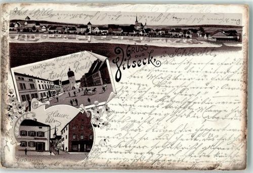 Vilseck 1898 Marktplatz Kirchstraße