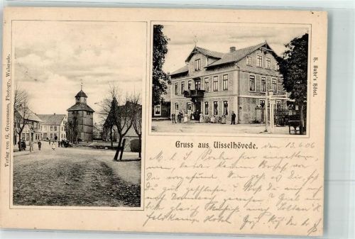 Visselhövede 1906 Gasthaus St. Johannis-Kirche