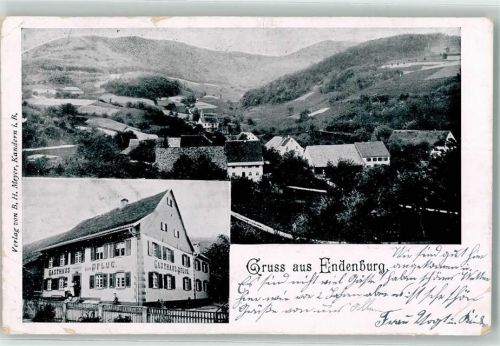 79585 W7853 Endenburg 1903 - Gasthaus Zum Pflug