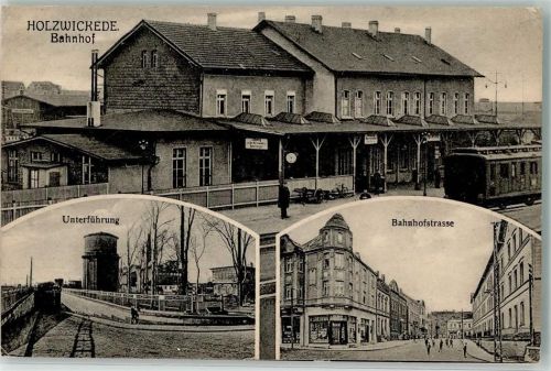 Holzwickede Bahnhhof Bahnhofstraße Unterführung