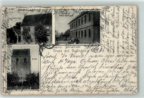 Badingen Schulzen-Amt Gasthaus Stoffregen