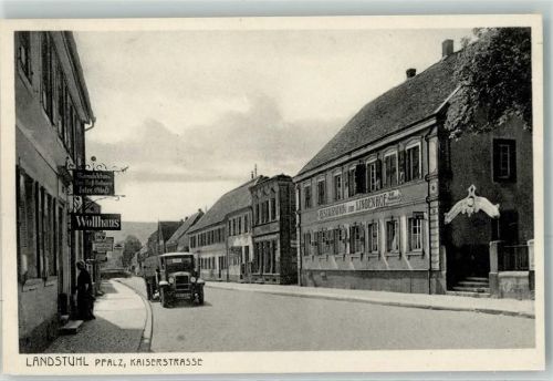 Landstuhl Kaiserstraße Gasthaus zum Lindenhof Auto Wollhaus Manufaktur