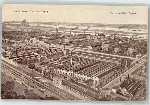 Köln Deutz 105 Gasmotoren Fabrik Deutz Werk Köln-Deutz