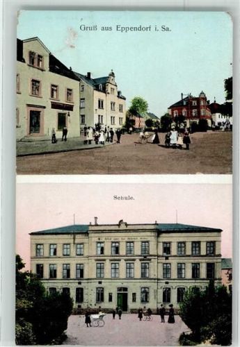 Eppendorf 1916 Schulgebäude