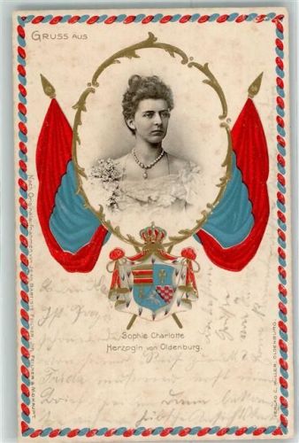 1902 Sophie Charlotte Herzogin von Oldenburg , Wappen