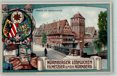 Nürnberg Werbung Metzger GmbH Wappen - Henkersteg