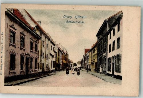 Orsoy 1919 Rheinstraße