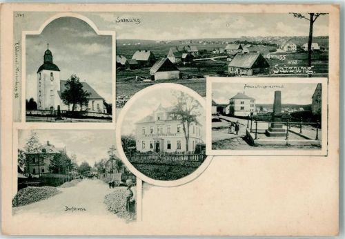 Satzung Dorfstraße Gasthaus zur Post Kriegerdenkmal