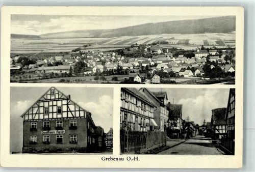 Grebenau Dorfsstraße Gasthaus Reidt