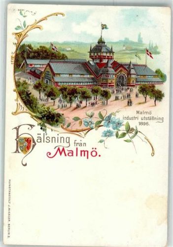 Malmö 1896 Industrie Ausstellung