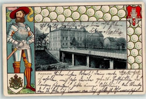 Meerane 1905 Edelmann Kgl. Amtsgericht